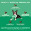 Bonza Belly Bioactive Bites Verdauungsergänzungsmittel für Hunde IBD Colitis IBS Diarrhöe und Gastritis Verbessert die Verdauung und das Gleichgewicht des Darmmikrobioms