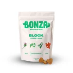 El mejor suplemento para la dermatitis alérgica a las pulgas - Tratamiento basado en la ciencia Bonza Bioactive Bites Block Suplemento antihistamínico natural para perros con dermatitis alérgica a las pulgas FAD