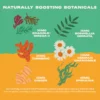 Bonza Biotics Bioactive Bites Prebiotic Probiotic Postbiotics Natural Herbal Supplements for Dogs Immune System and Gut Microbiome