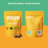 Bonza Biotics Bioactive Bites Prebiotic Probiotic Postbiotics Supplements for Dogs Immune System and Microbiome Recyclable Packaging Vegan Formula