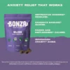 Bonza Bliss Bioactive Bites Beruhigungsmittel für Hunde Stress Angst Reduziert Kauen Bellen und Unruhe