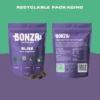 Bonza Bliss Bioactive Bites Beruhigungsmittel für Hunde Stress, Angst und Furcht Wiederverwertbare Verpackung Vegane Formel